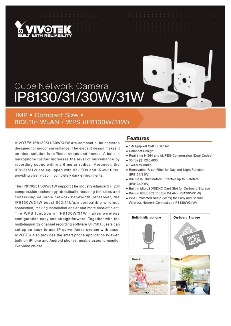 Vivotek IP8130 User manual