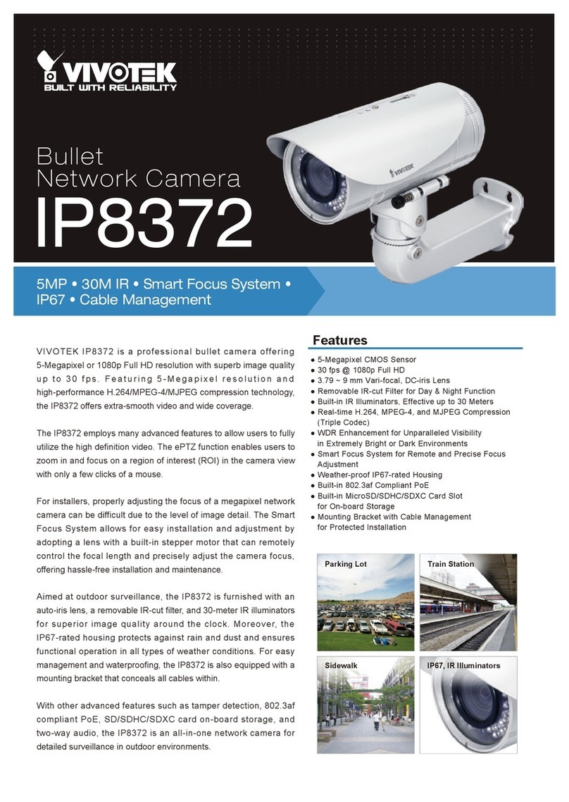 Vivotek IP8372 specification