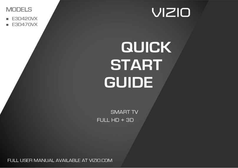 Vizio E3D420VX User manual