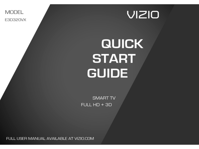 Vizio E3D320VX User manual Vizio E3D320VX User manual