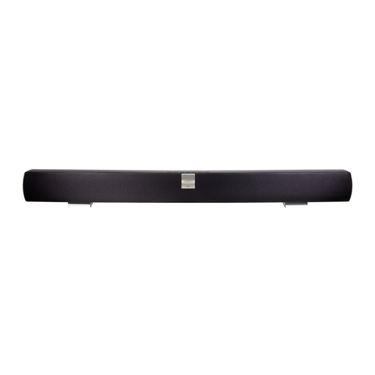 Vizio VSB201 User manual