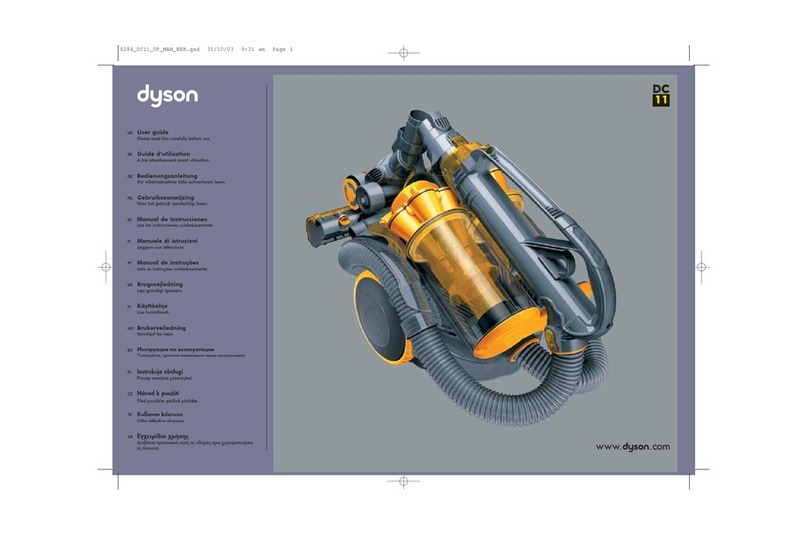 Dyson DC11 Telescope User manual Dyson DC11 Telescope User manual