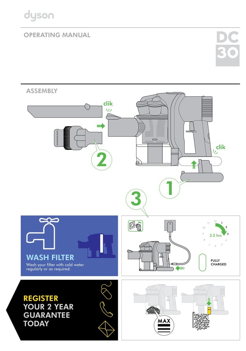 Dyson DC30 User manual