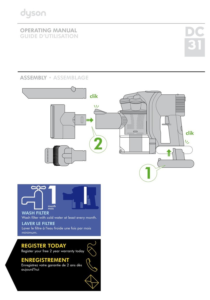 Dyson DC31 User manual
