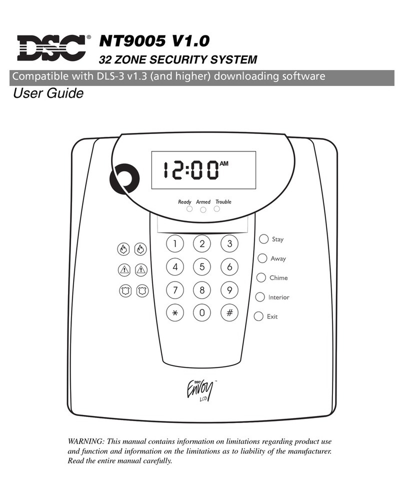 DSC Envoy NT9005 User manual