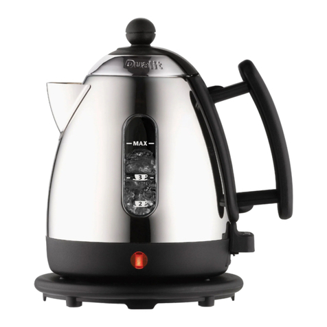 Dualit Jug Kettle Instruction manual & guarantee