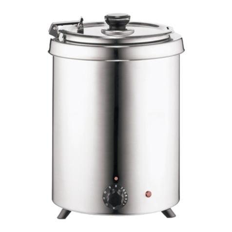 Dualit 6 LITRE SOUPKETTLE Instructions and guarantee