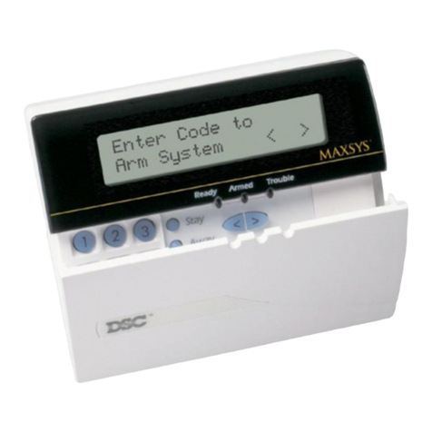 DSC PC 4010 instruction manual