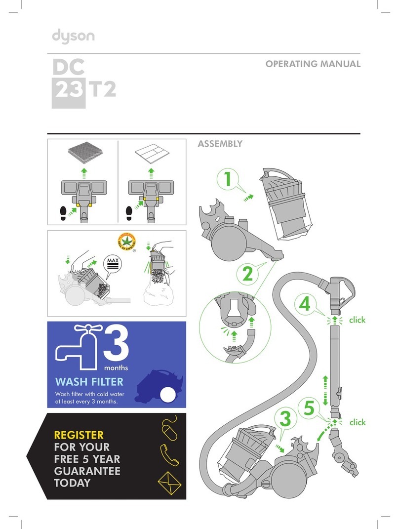 Dyson DC23 T2 User manual