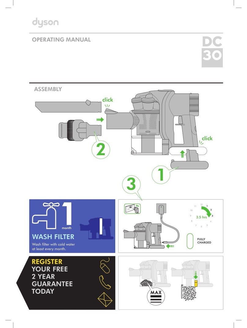 Dyson DC30 User manual