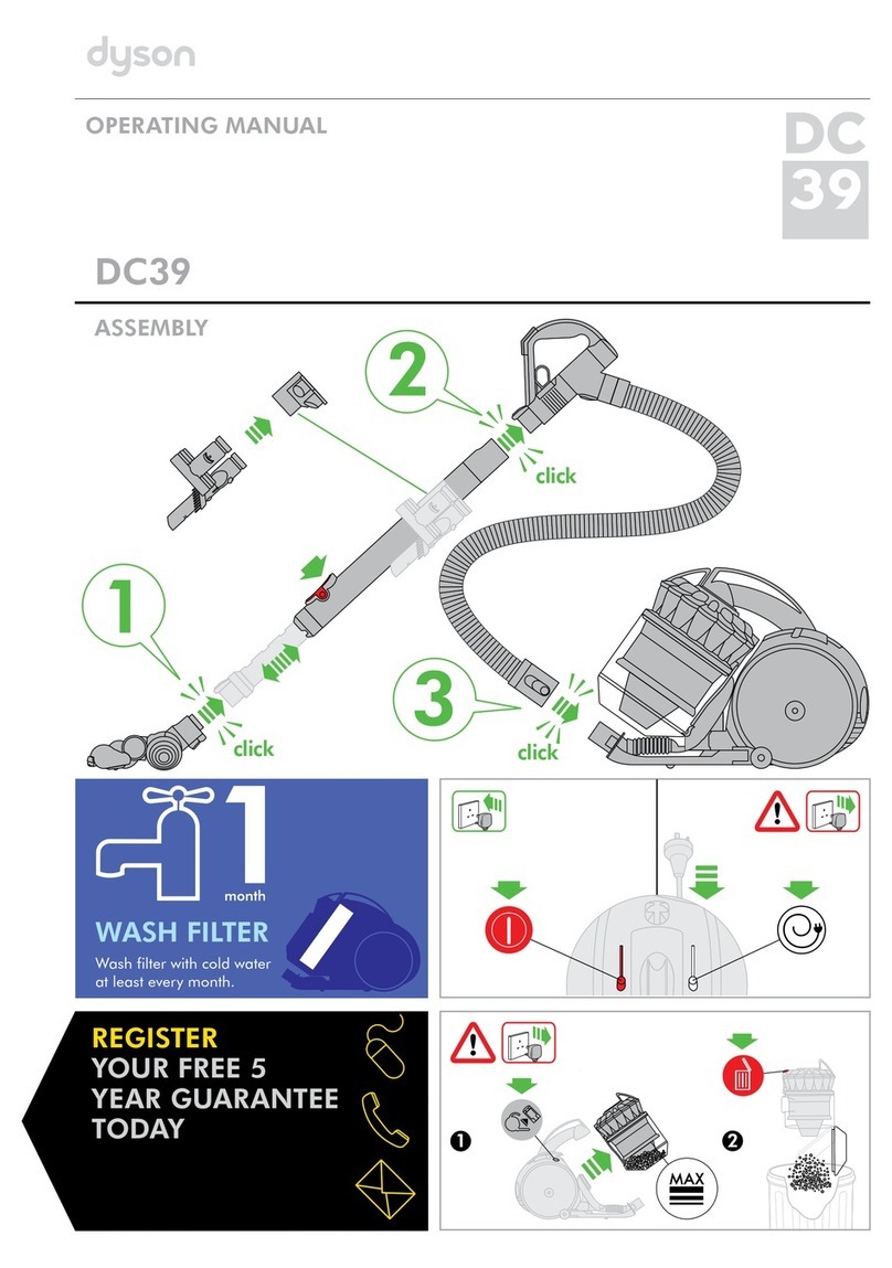 Dyson DC39 multi floor User manual Dyson DC39 multi floor User manual