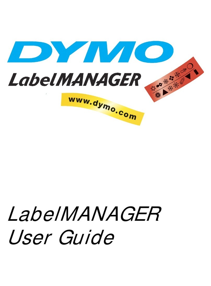 Dymo LabelManager Series User manual Dymo LabelManager Series User manual