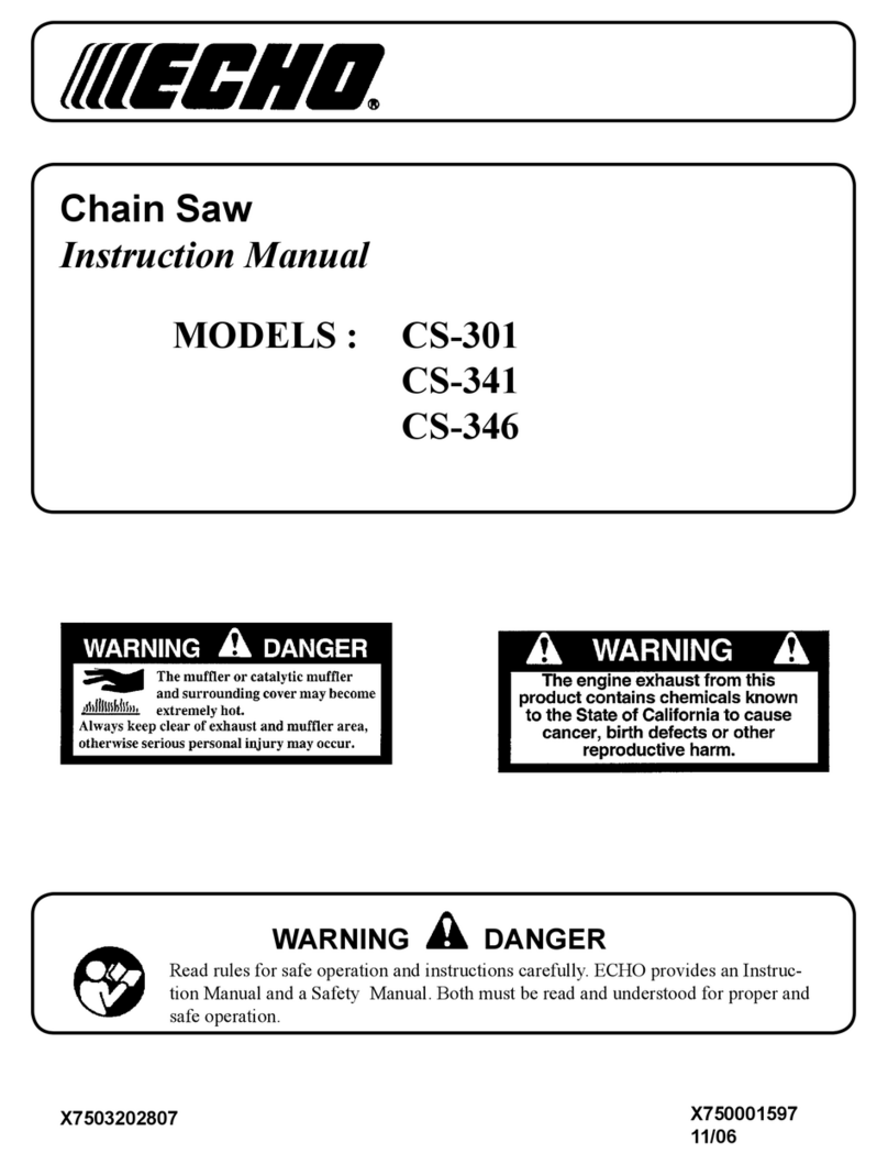 Echo CS-346 instruction manual
