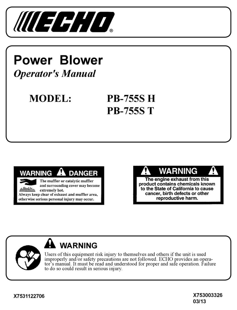 Echo PB-755S H User manual