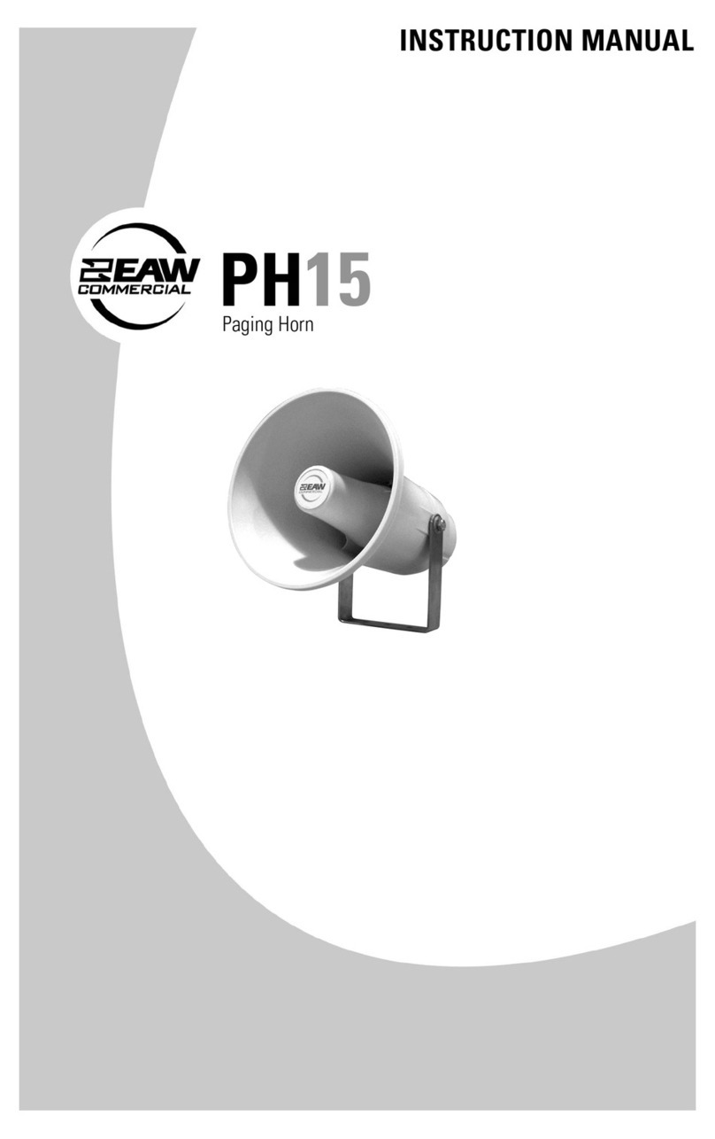 EAW PH-15 User manual