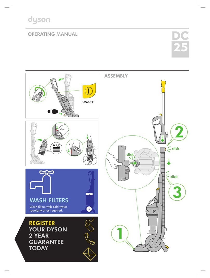 Dyson Ball DC25 User manual Dyson Ball DC25 User manual