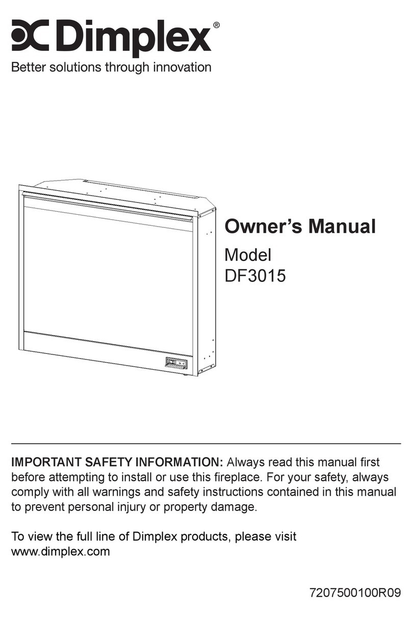 Dimplex MULTIFIRE DF3015 User manual
