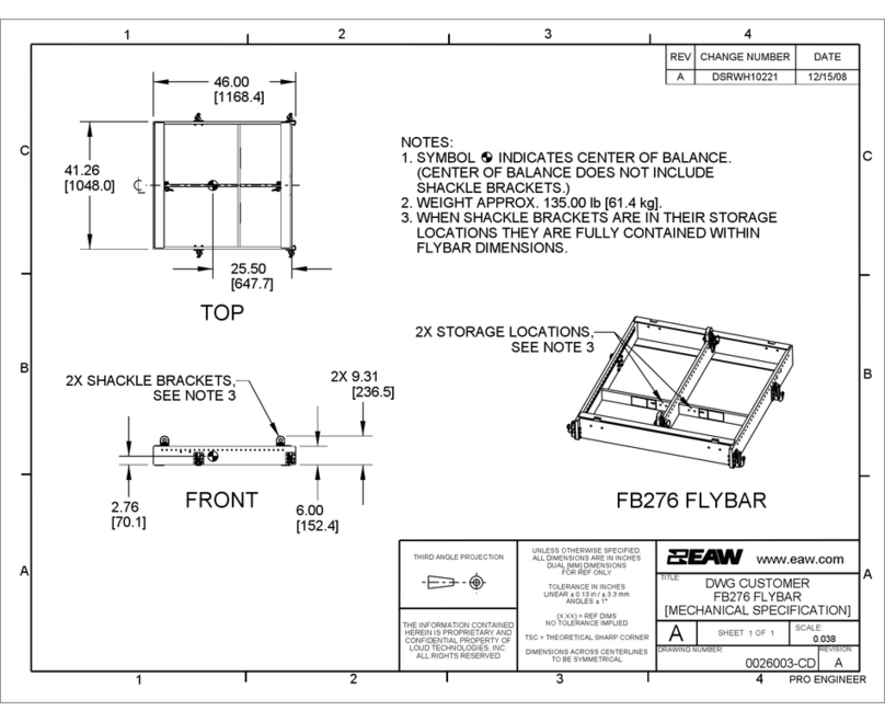 EAW DWG FB276 Quick start guide