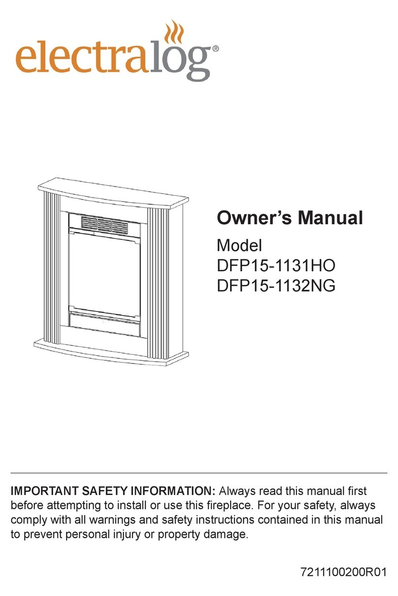 Electralog ELECTRALOG DFP15-1131HO User manual