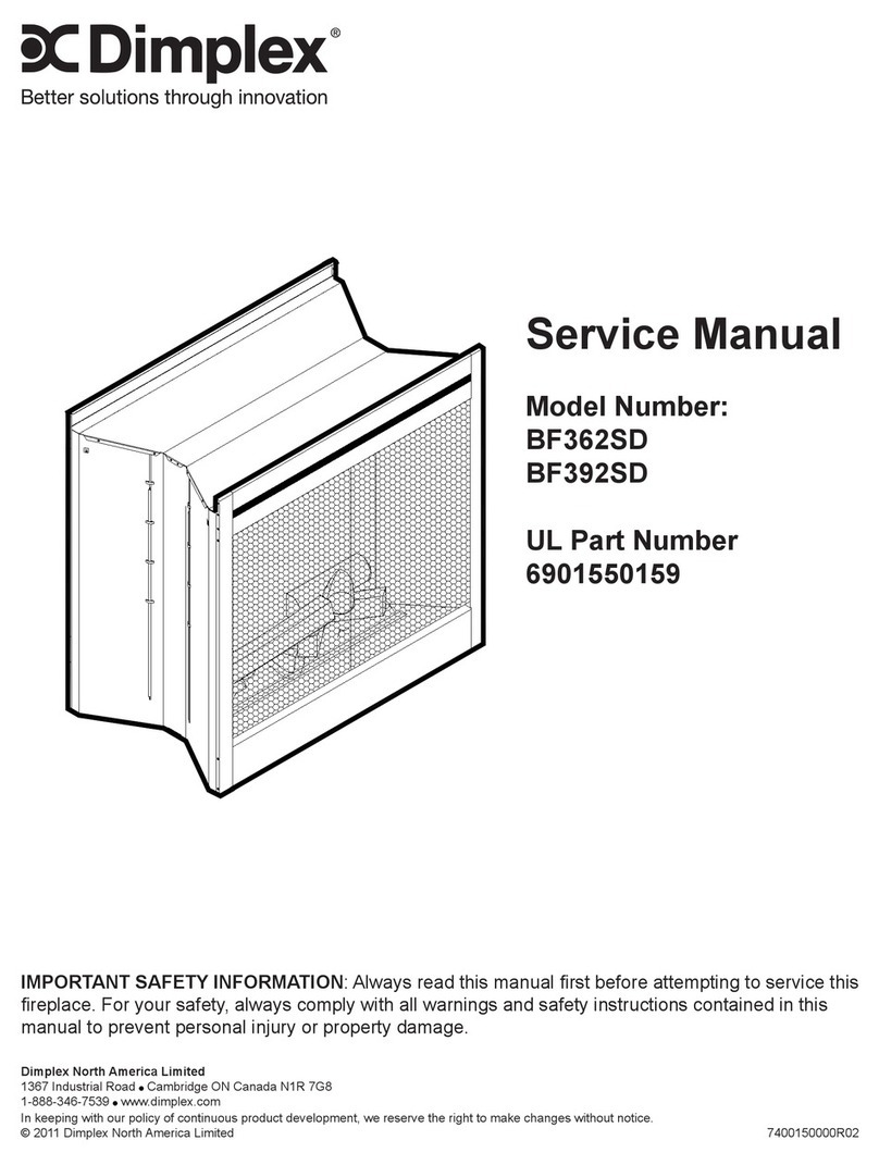 Dimplex BF362SD Service manual Dimplex BF362SD Service manual