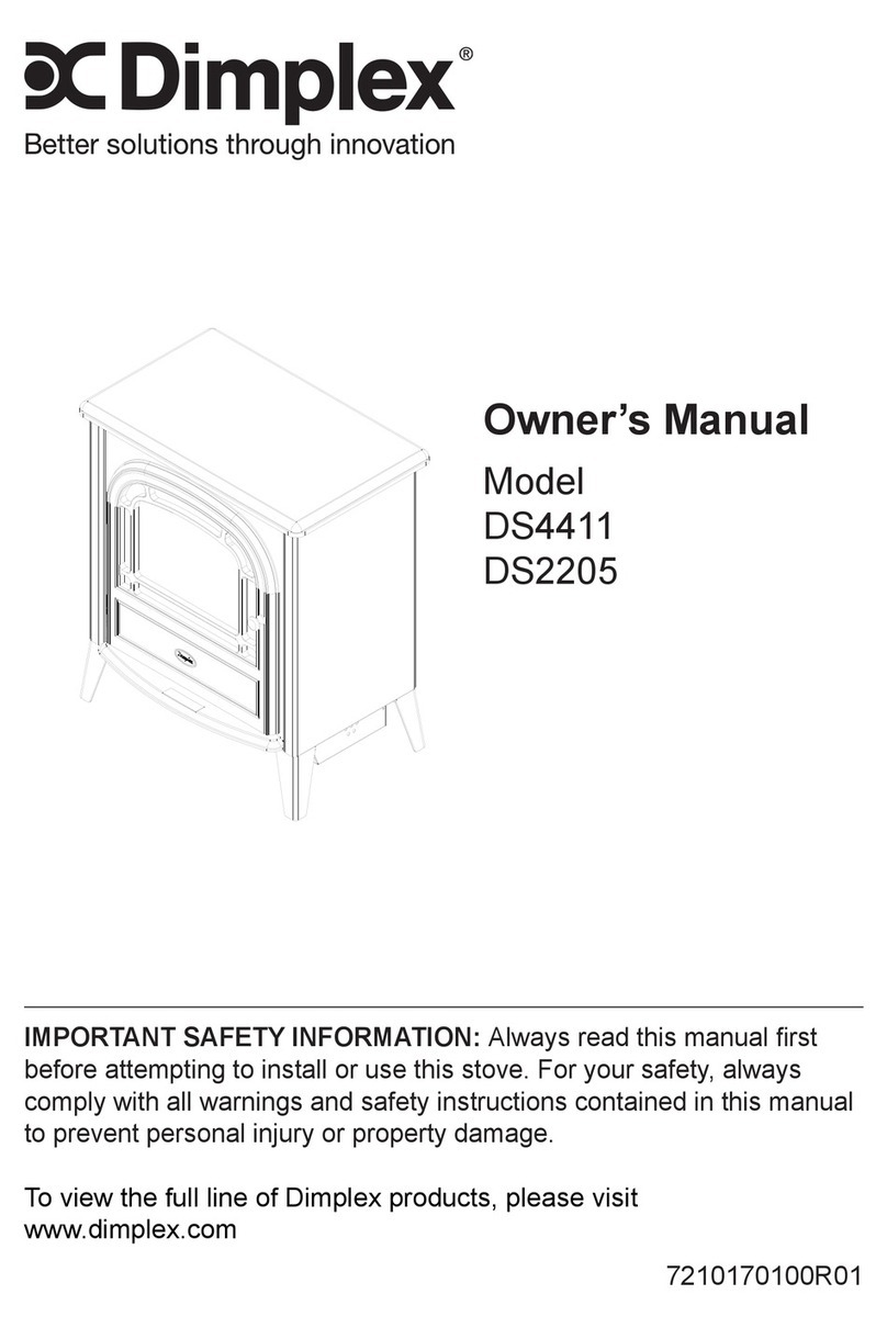 Dimplex DS4411 User manual