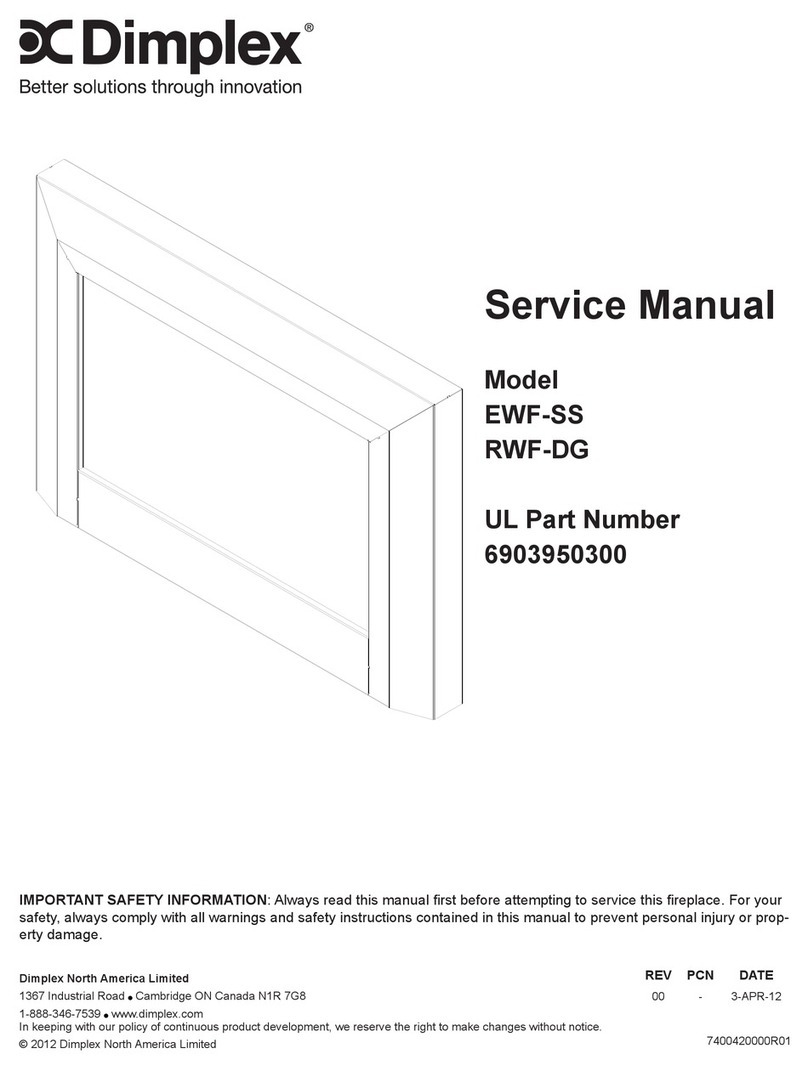Dimplex EWF-SS Service manual
