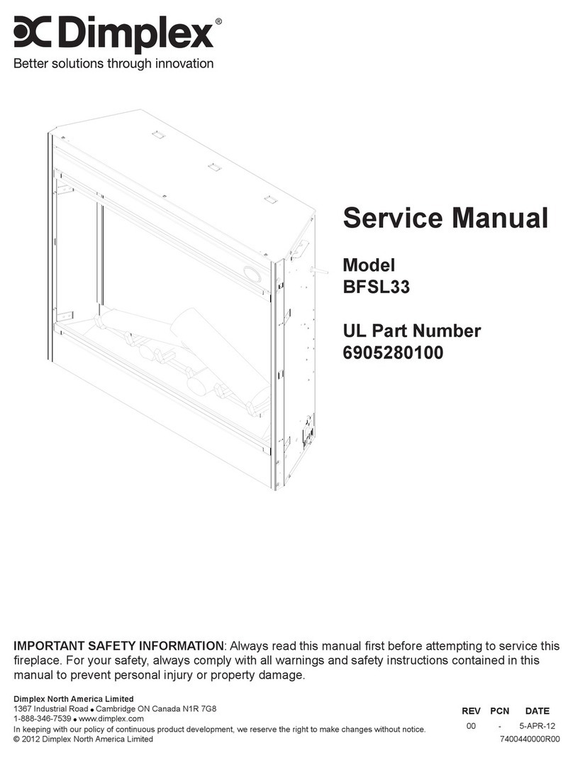 Dimplex BFSL33 User manual