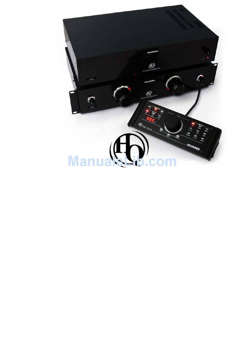 Drawmer HQ Series Operator's manual
