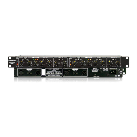 Drawmer LX20 User manual