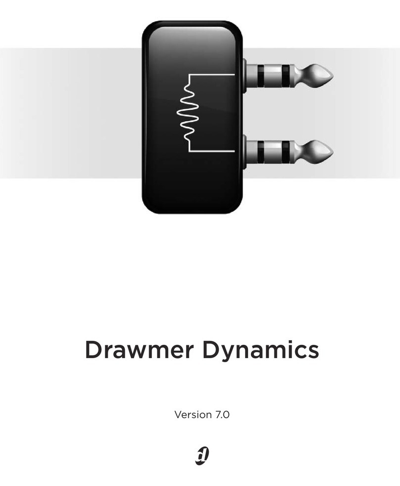 DigiDesign Drawmer Dynamics owner's manual