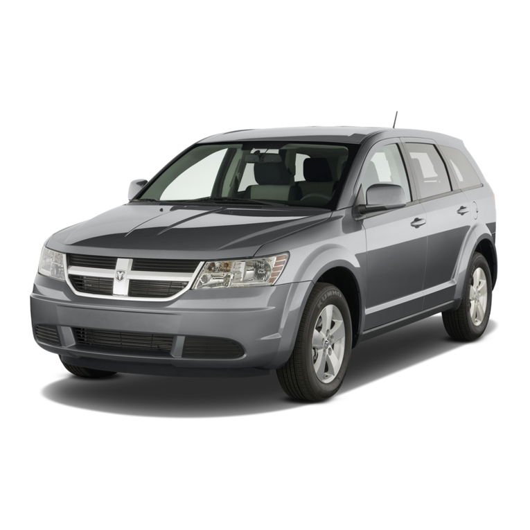 Dodge 2009 Journey User manual