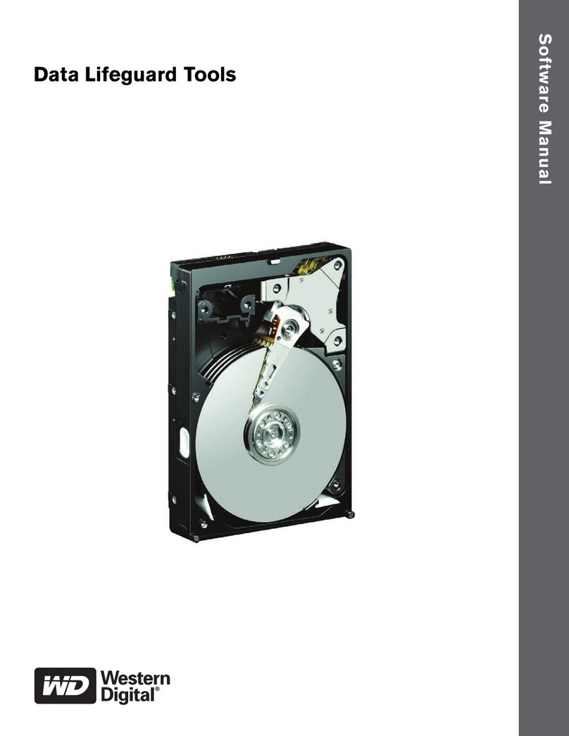 Western Digital Data Lifeguard Tools User manual