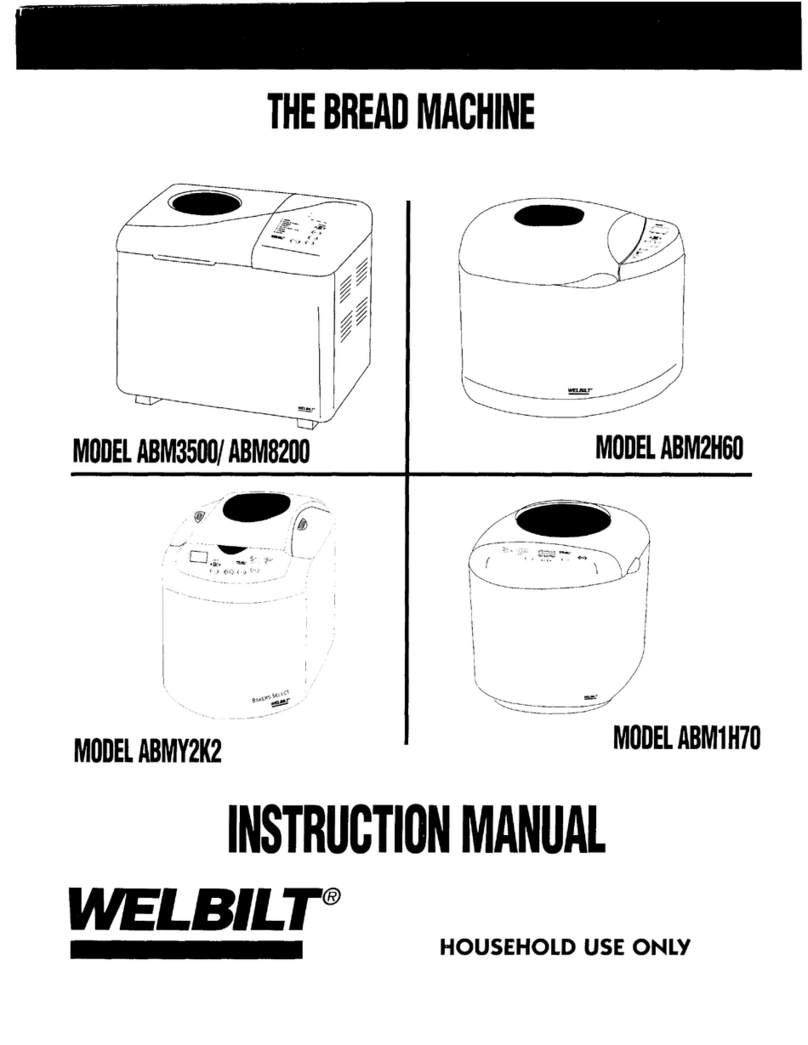 Welbilt ABM3500 instruction manual