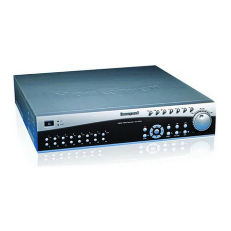 Honeywell HD-16DVR-C User manual