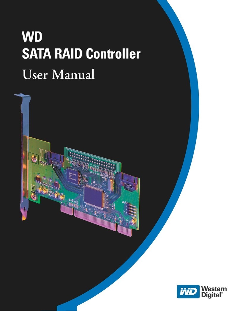 Western Digital WD Serial ATA RAID Controller user manual