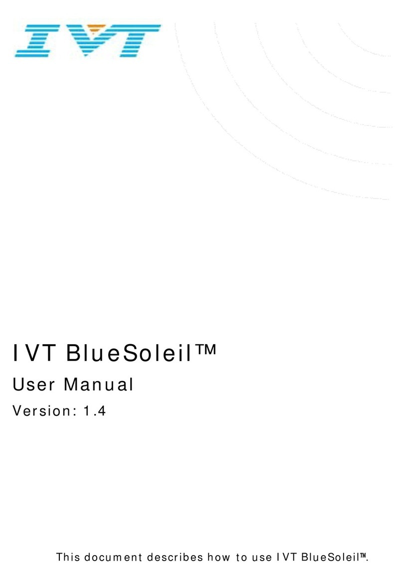 IVT BlueSoleil User manual
