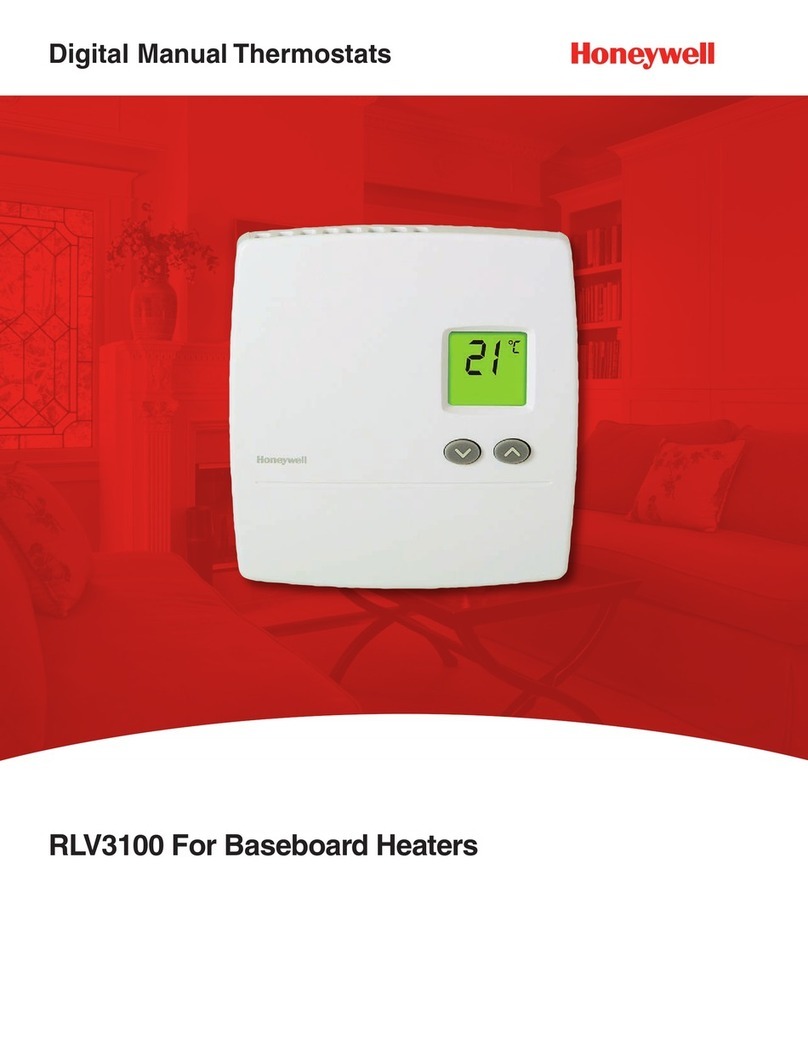 Honeywell RLV3100 User manual