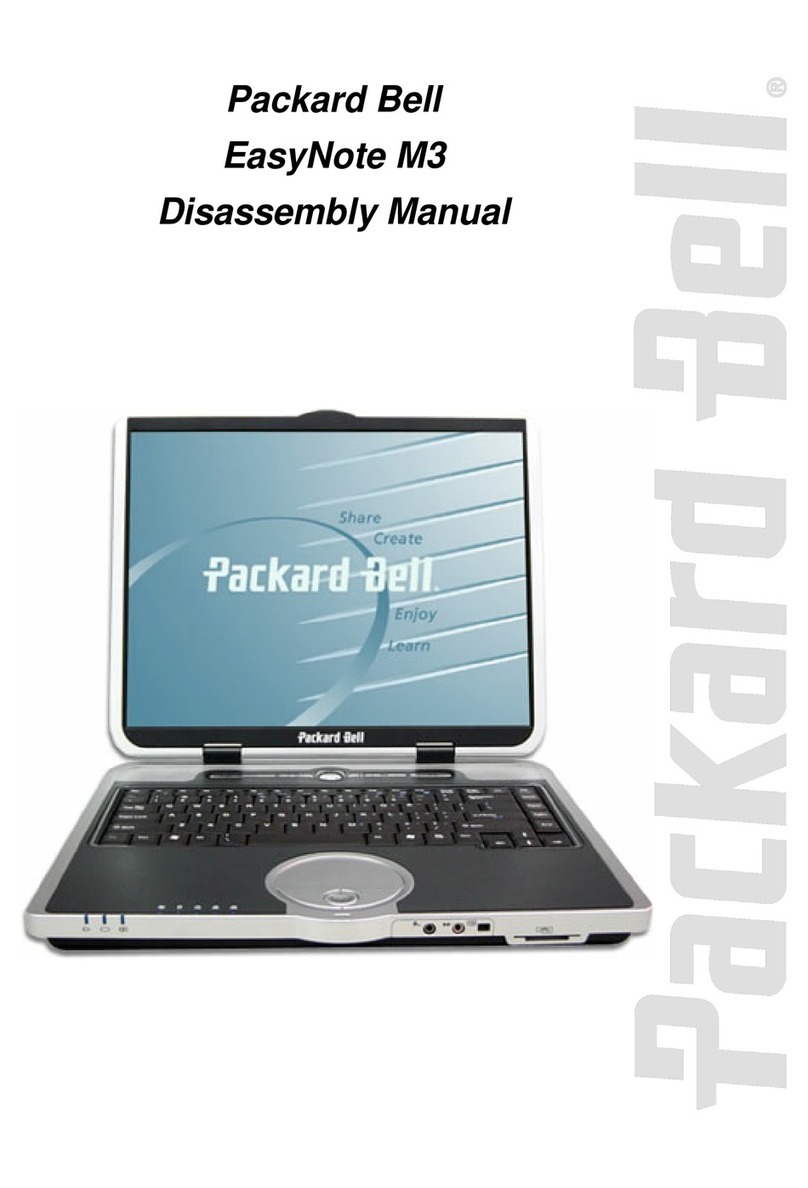 Packard Bell EasyNote M3 Installation instructions Packard Bell EasyNote M3 Installation instructions