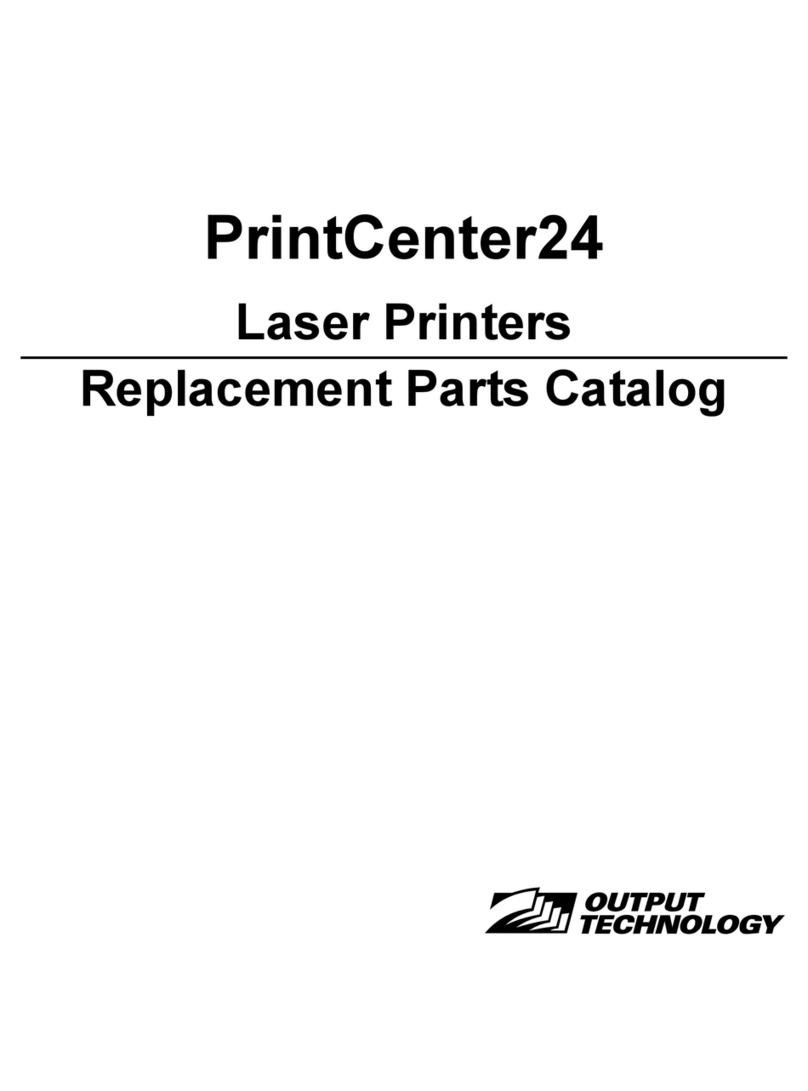 Output Technology PrintCenter24 Instruction Manual