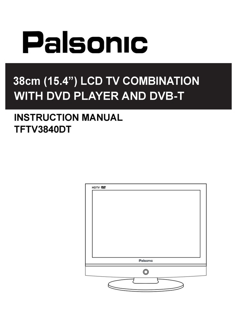 Palsonic TFTV3840DT User manual