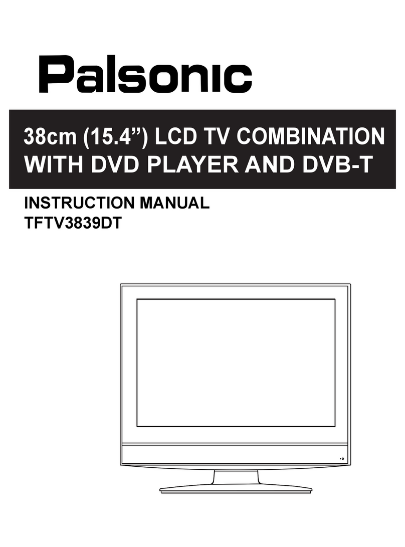 Palsonic TFTV3839DT User manual