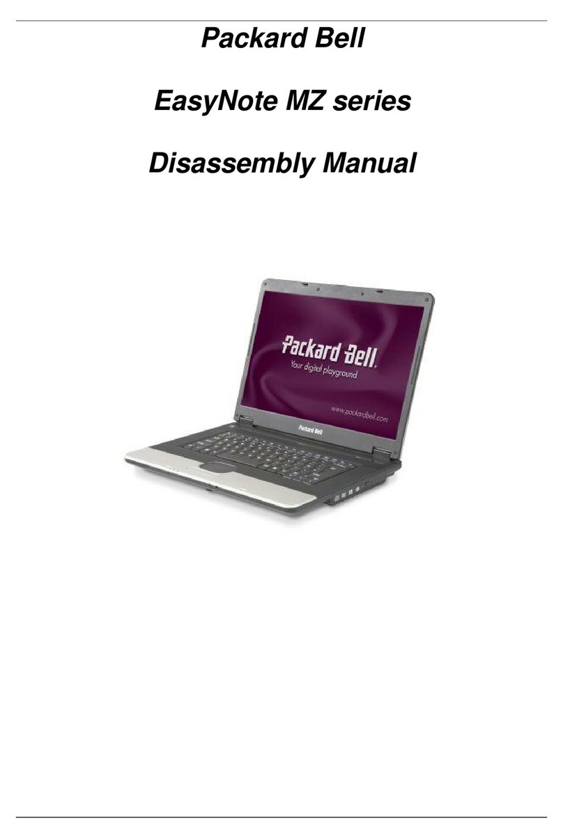Packard Bell EasyNote MZ Series Installation instructions Packard Bell EasyNote MZ Series Installation instructions