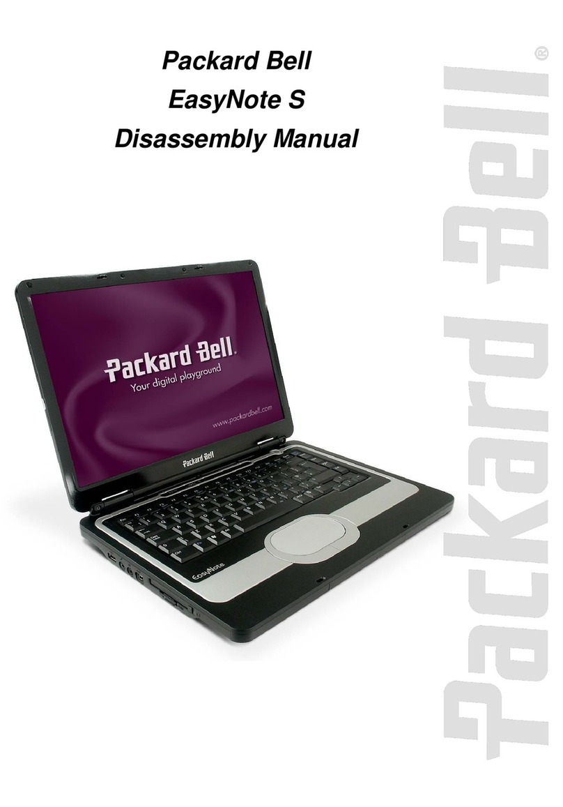 Packard Bell EasyNote S Installation instructions
