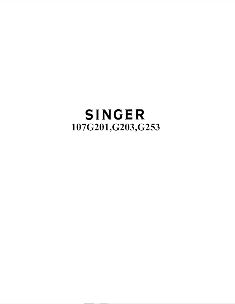 Singer 107G201 Service manual