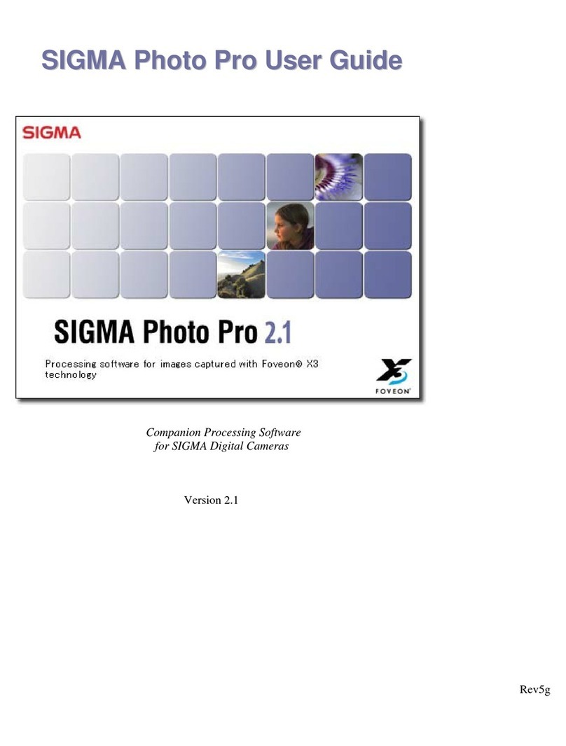 Sigma Photo Pro 2.1 user guide