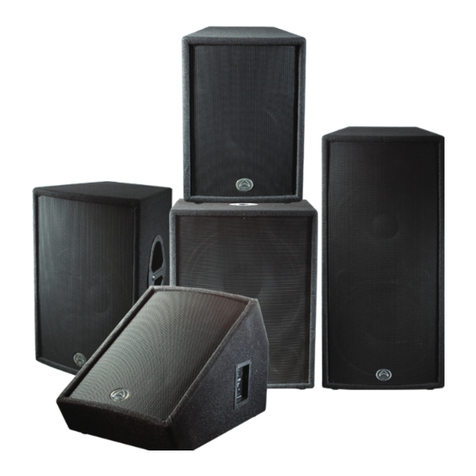 Wharfedale Pro SVP-X Series Operating manual and user guide