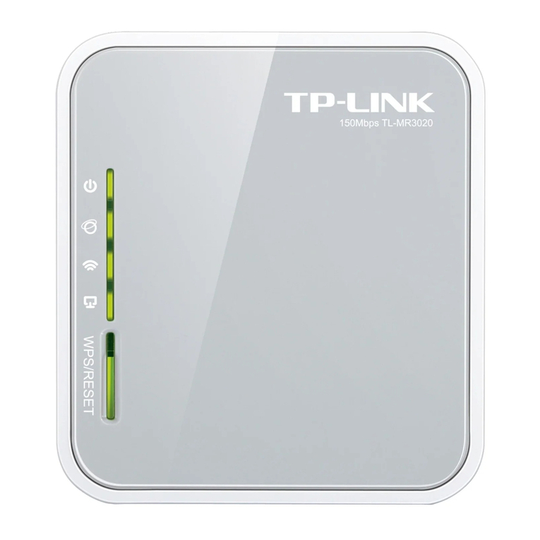 TP-Link TL-MR3020 User manual