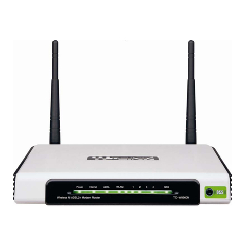 TP-Link TD-W8960N User manual