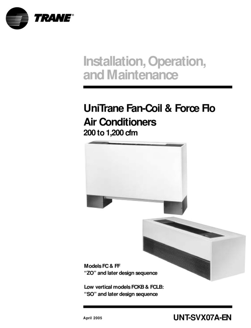 Trane FC User manual