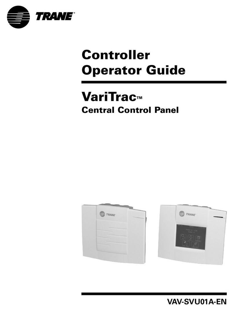 Trane VariTrac VAV-SVU01A-EN Manual